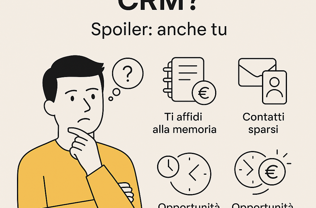 A chi serve un CRM? Spoiler: anche a te