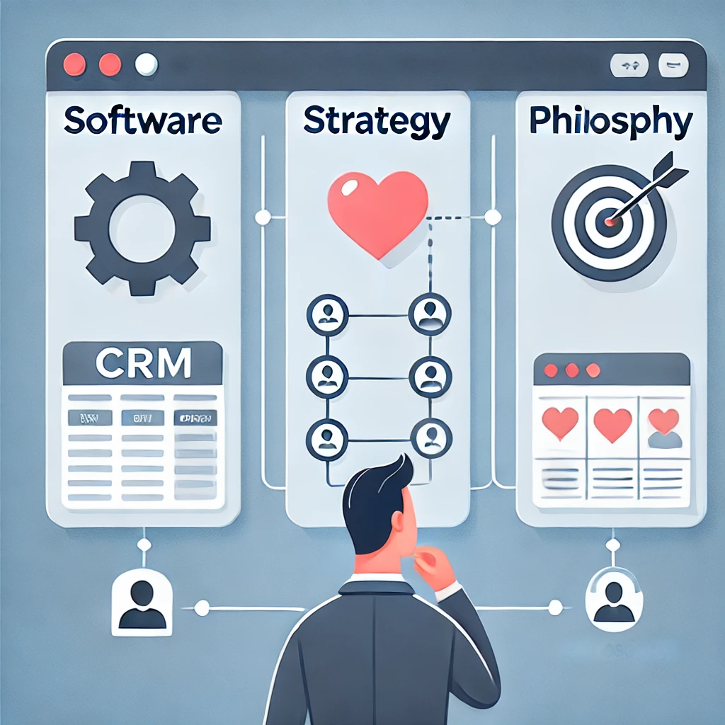 CRM software strategia filosofia