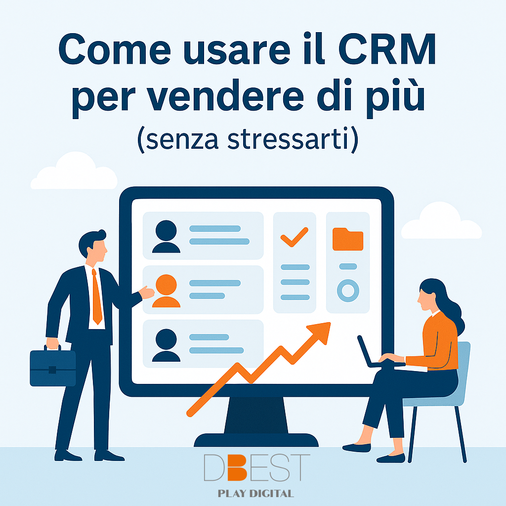 Come usare il CRM per vendere di più (senza stressarti)