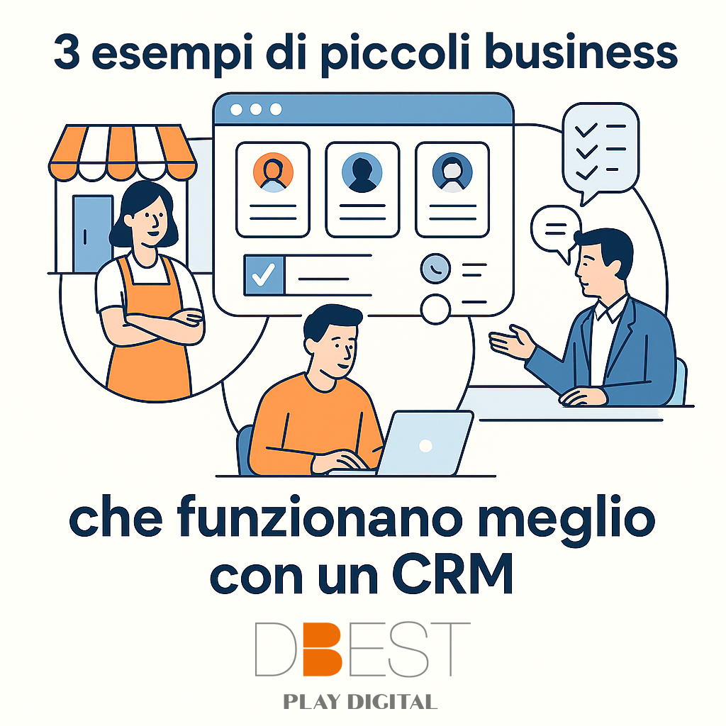3 esempi di piccoli business che funzionano meglio grazie a un CRM